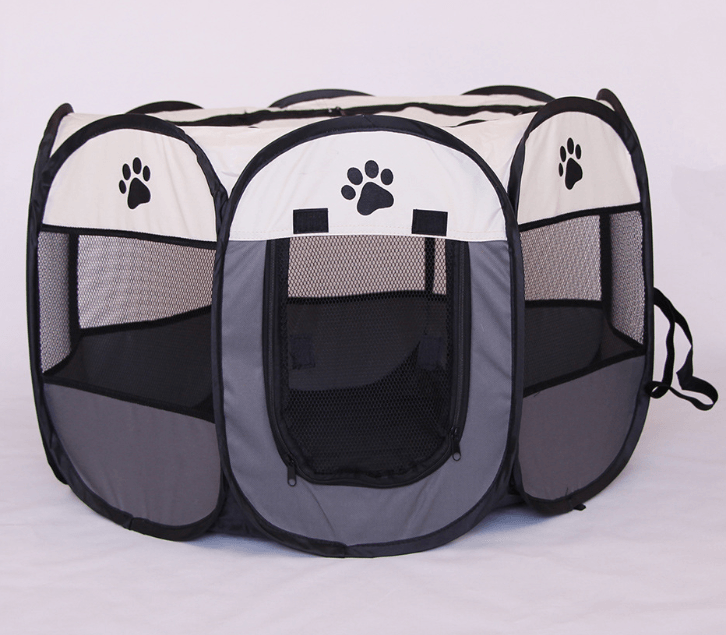 Portable Pet Haven: Foldable, Waterproof, And Breathable Octagonal Pet Fence