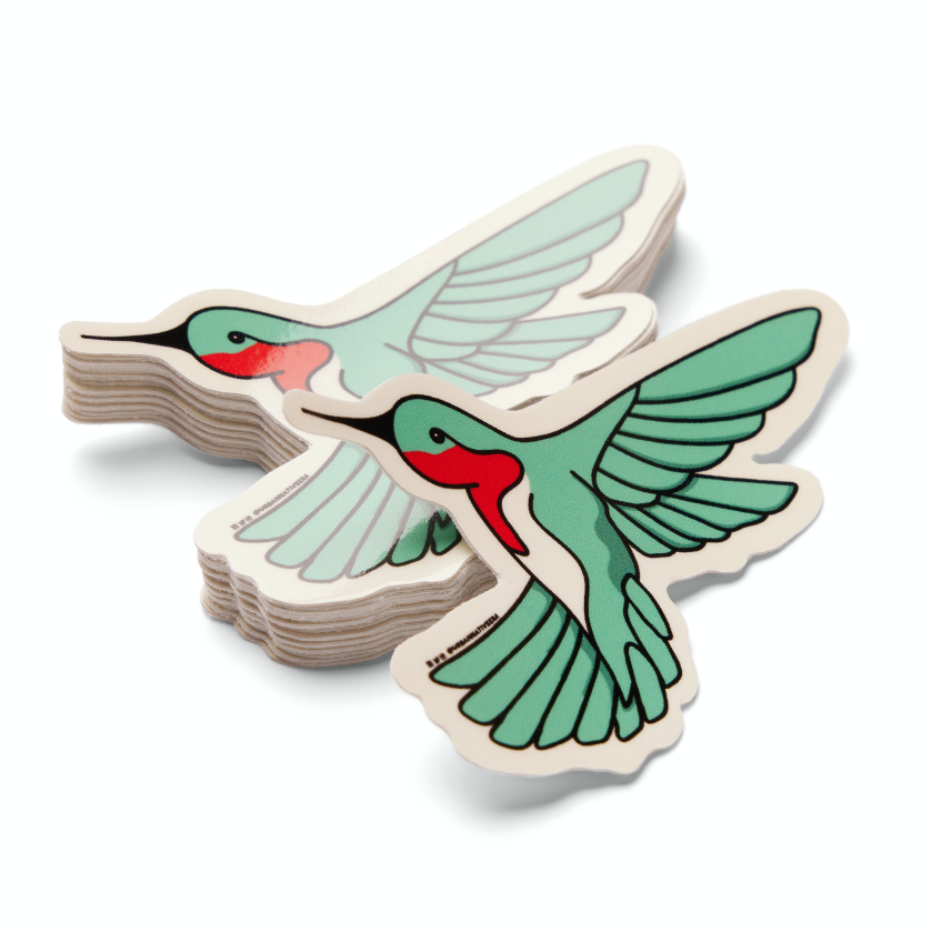 HUMMINGBIRD STICKER