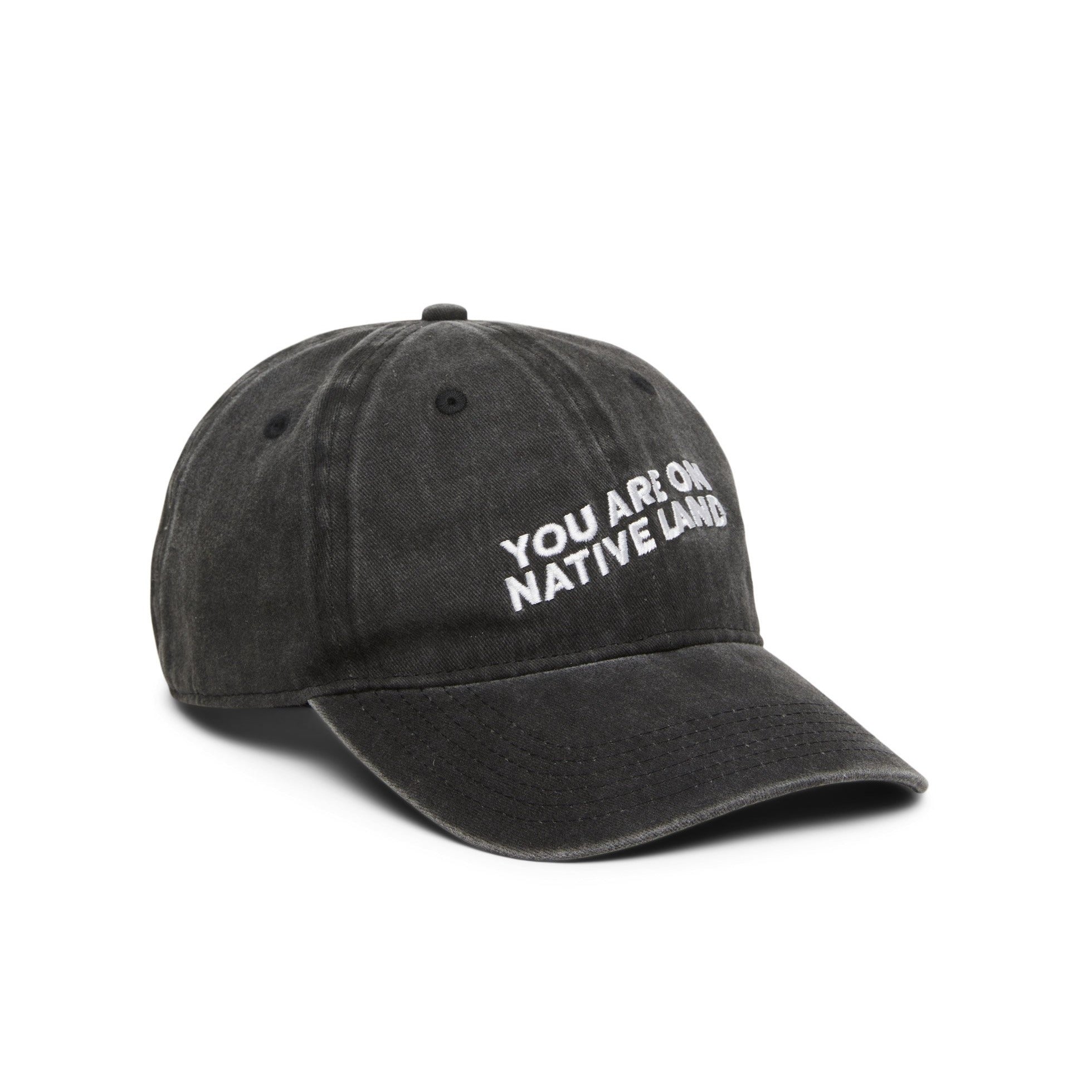 'YOU ARE ON NATIVE LAND' ORGANIC CAP