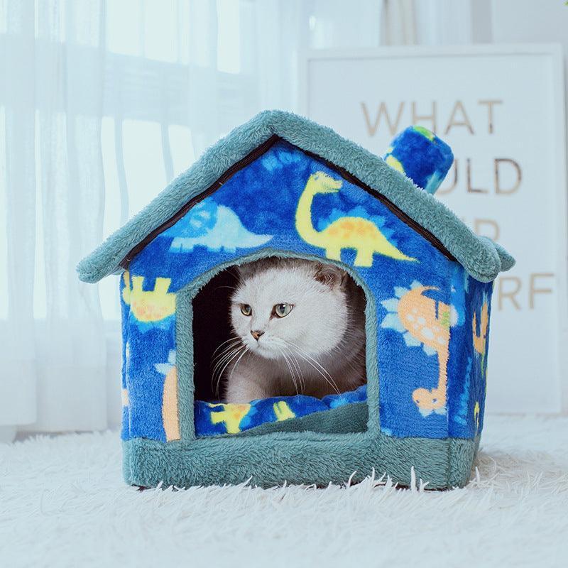 Cozy Haven Pet Retreat - The Ultimate Four-Seasons Pet House
