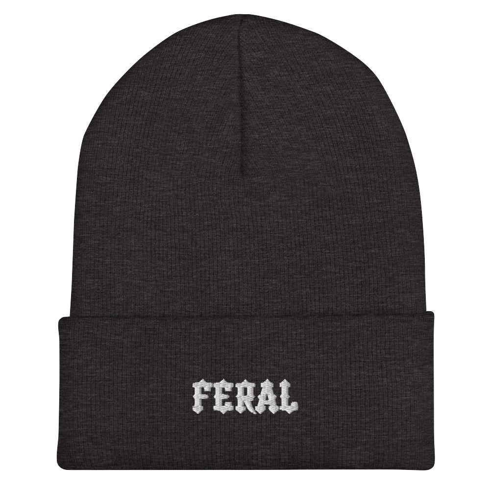 Feral Gothic Knit Beanie